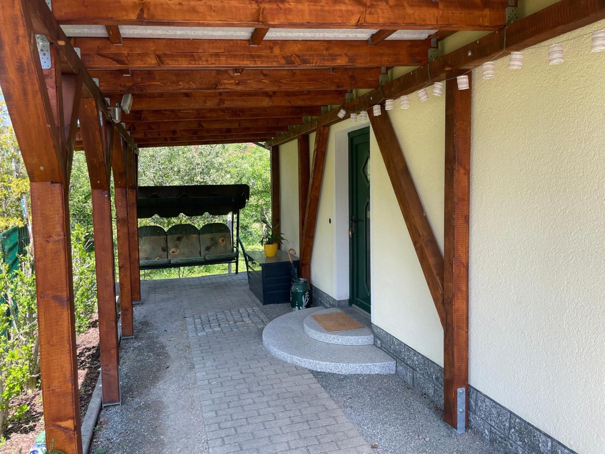Ferienhaus Amare Mit Fasssauna, Eigener Terrasse & Kamin Bautzen Exterior foto
